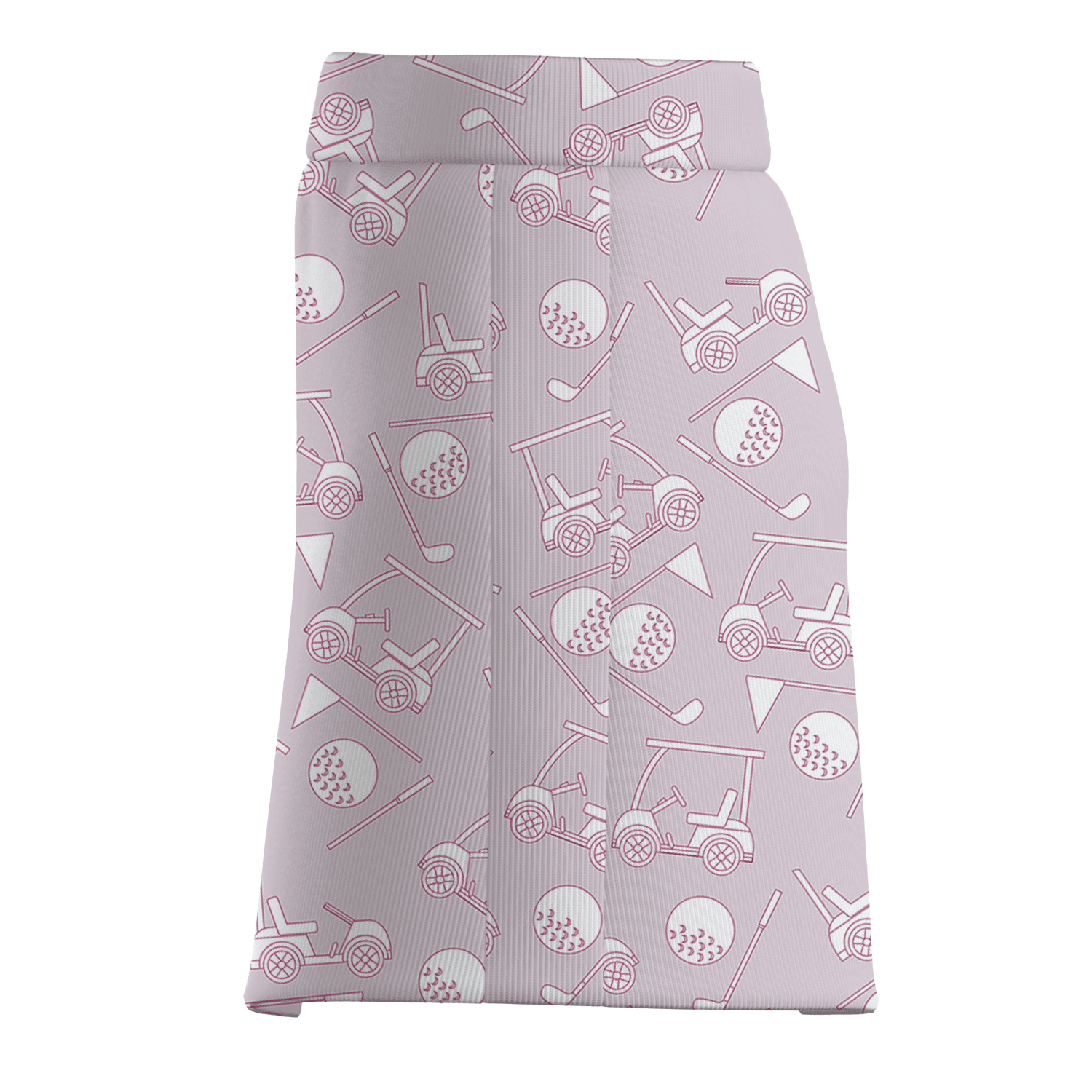 Personalized Lavender Golf Icon Pattern Women's Golf Skort Z9131 additional image 3