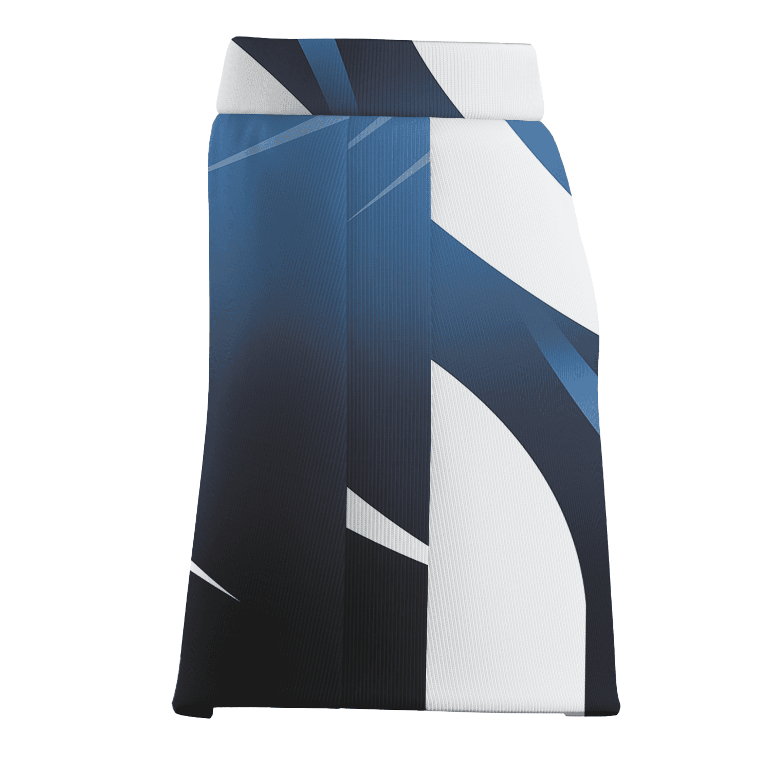 Personalized Women's Blue White Black Abstract Golf Skort U2554 additional image 3