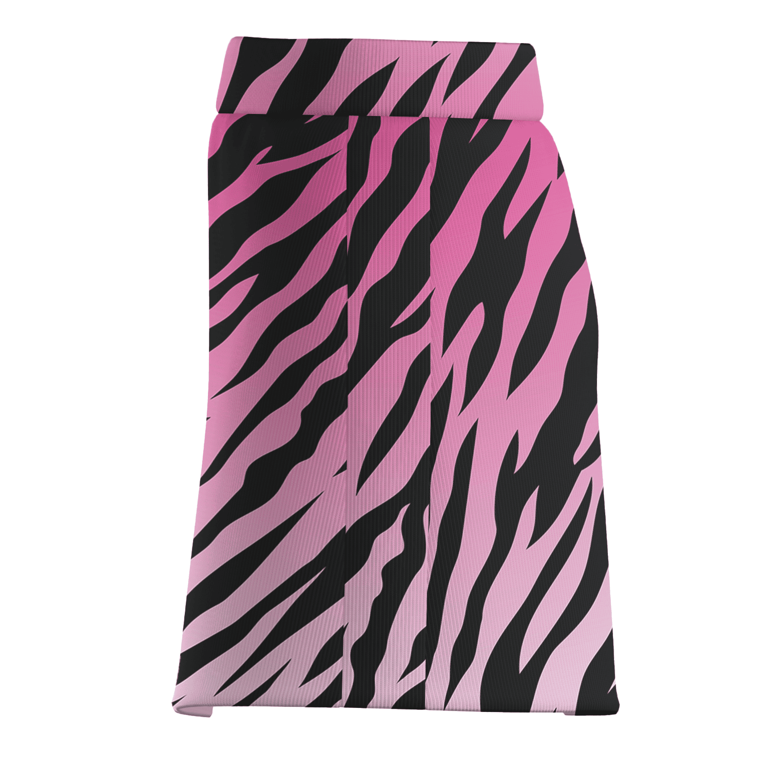 Personalized Pink Ombre Tiger Stripe Women's Golf Skort D9720 additional image 3