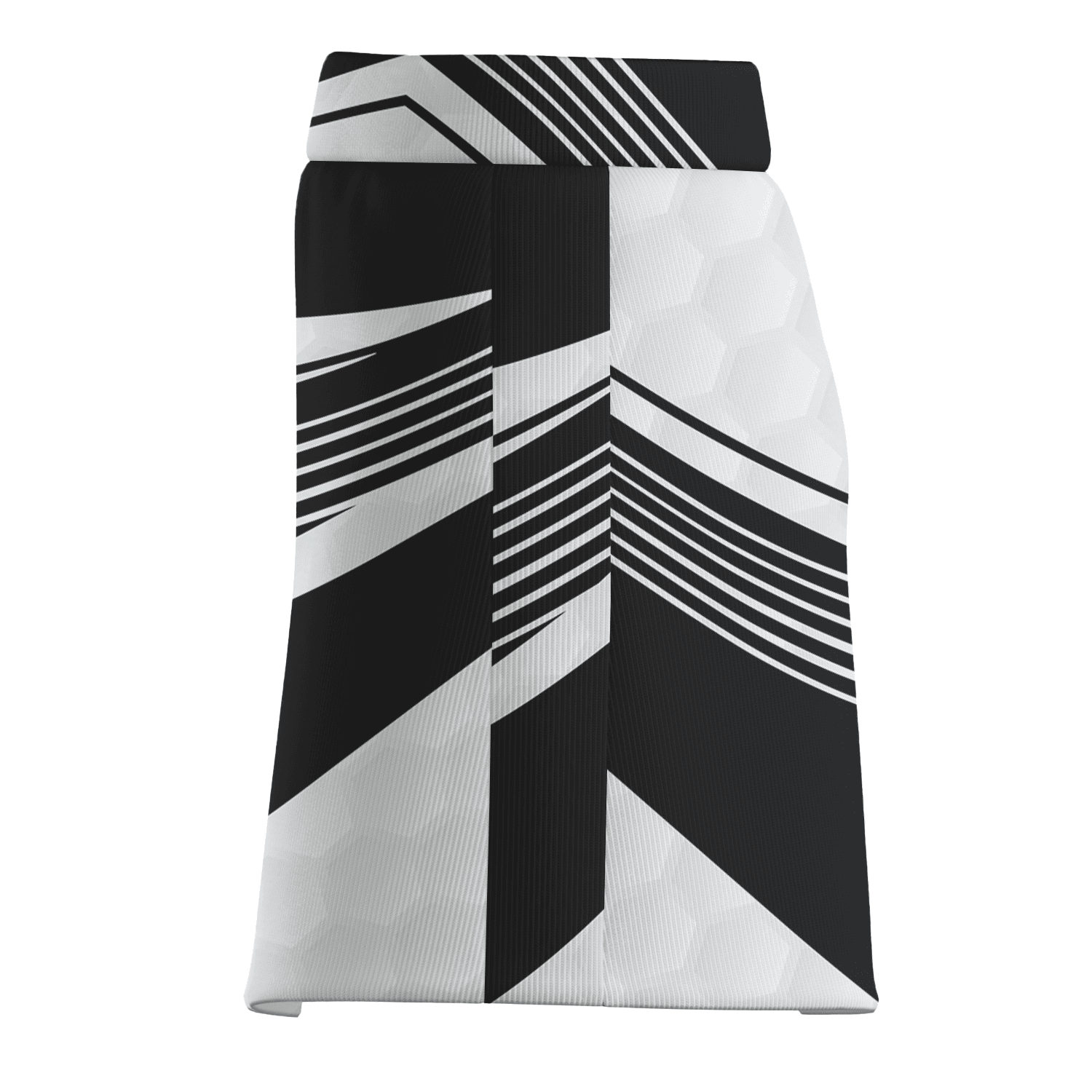 Personalized Black White Abstract Geometric Women's Golf Skort D1313 additional image 3
