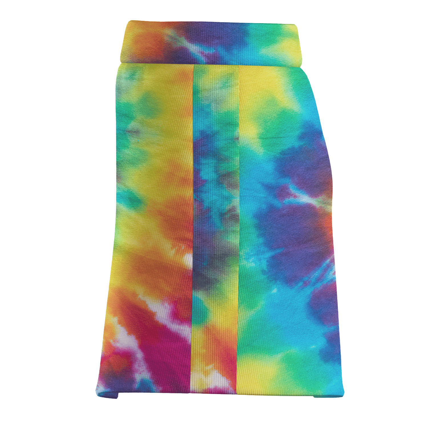 Personalized Vibrant Rainbow Tie-Dye Women's Athletic Golf Skort K9371 additional image 3