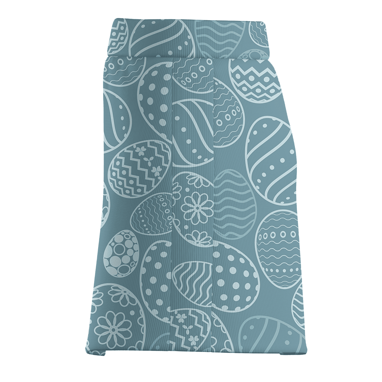 Personalized Women's Dusty Blue Easter Egg Print Golf Skort W7440 additional image 3