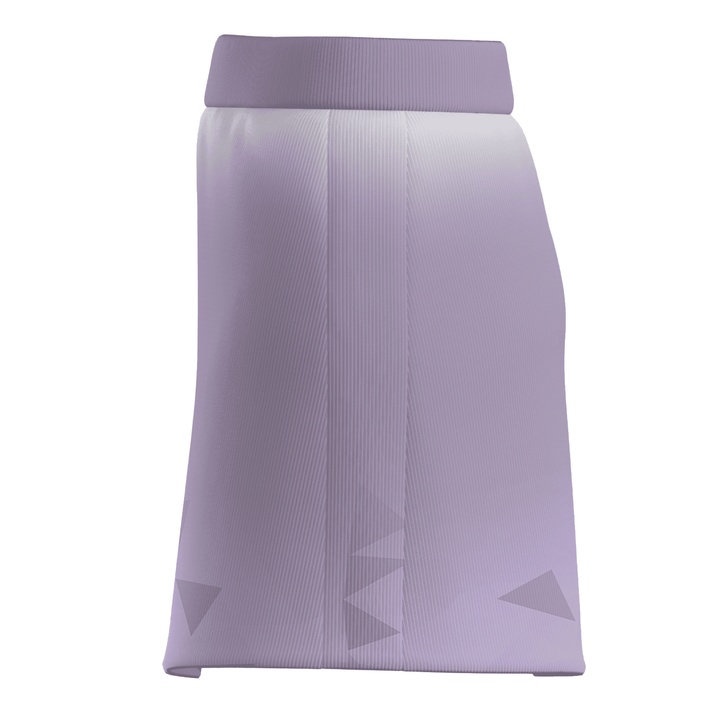 Personalized Lilac Ombre Geometric Women's Athletic Golf Skort A6858 additional image 3