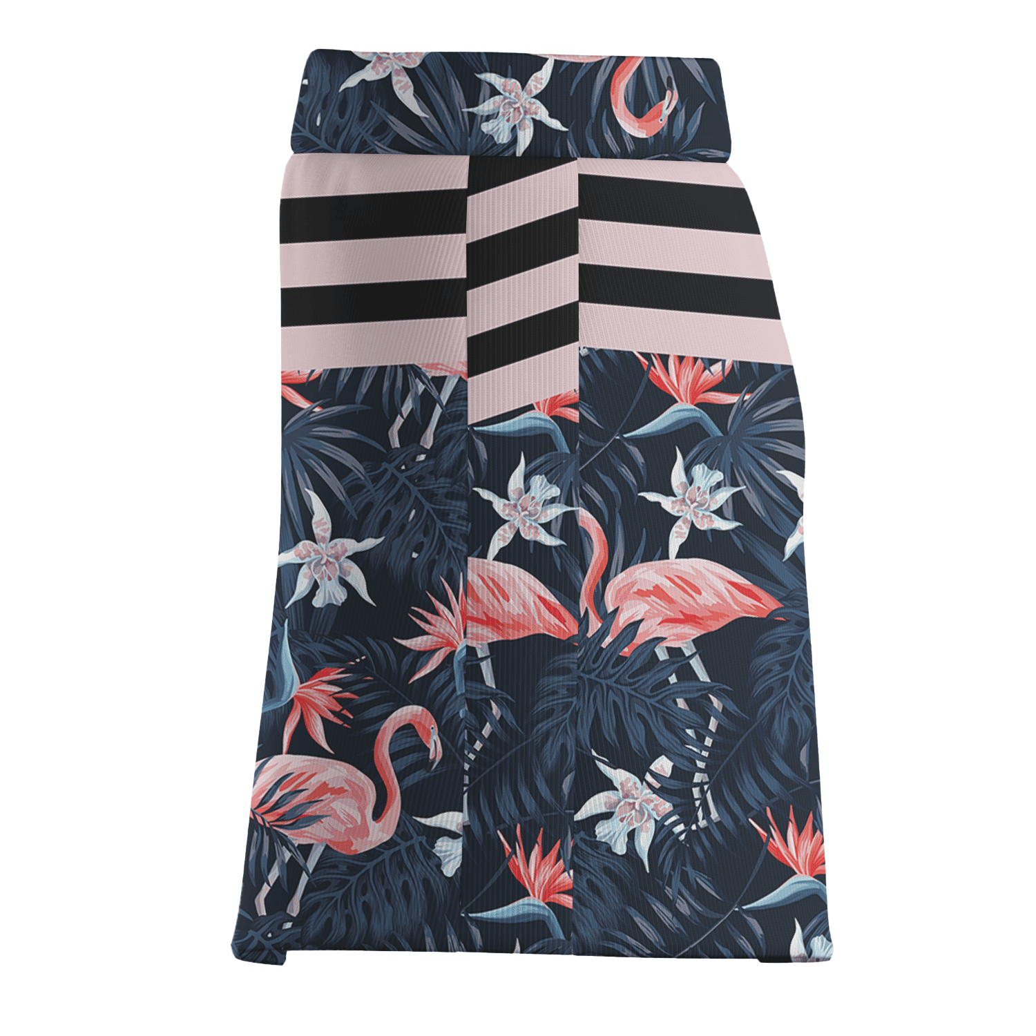 Personalized Flamingo Tropical Print Women's Golf Skort P7740 additional image 3