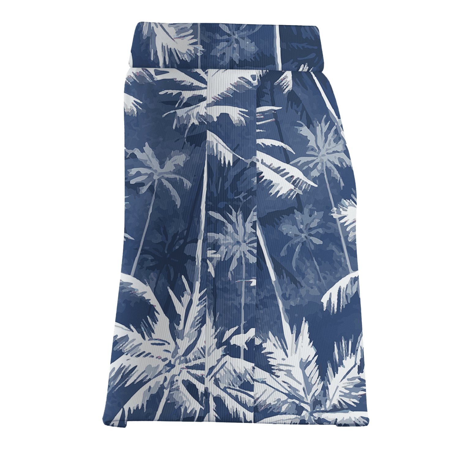 Personalized Blue Tropical Palm Tree Print Women's Golf Skort G5336 additional image 3