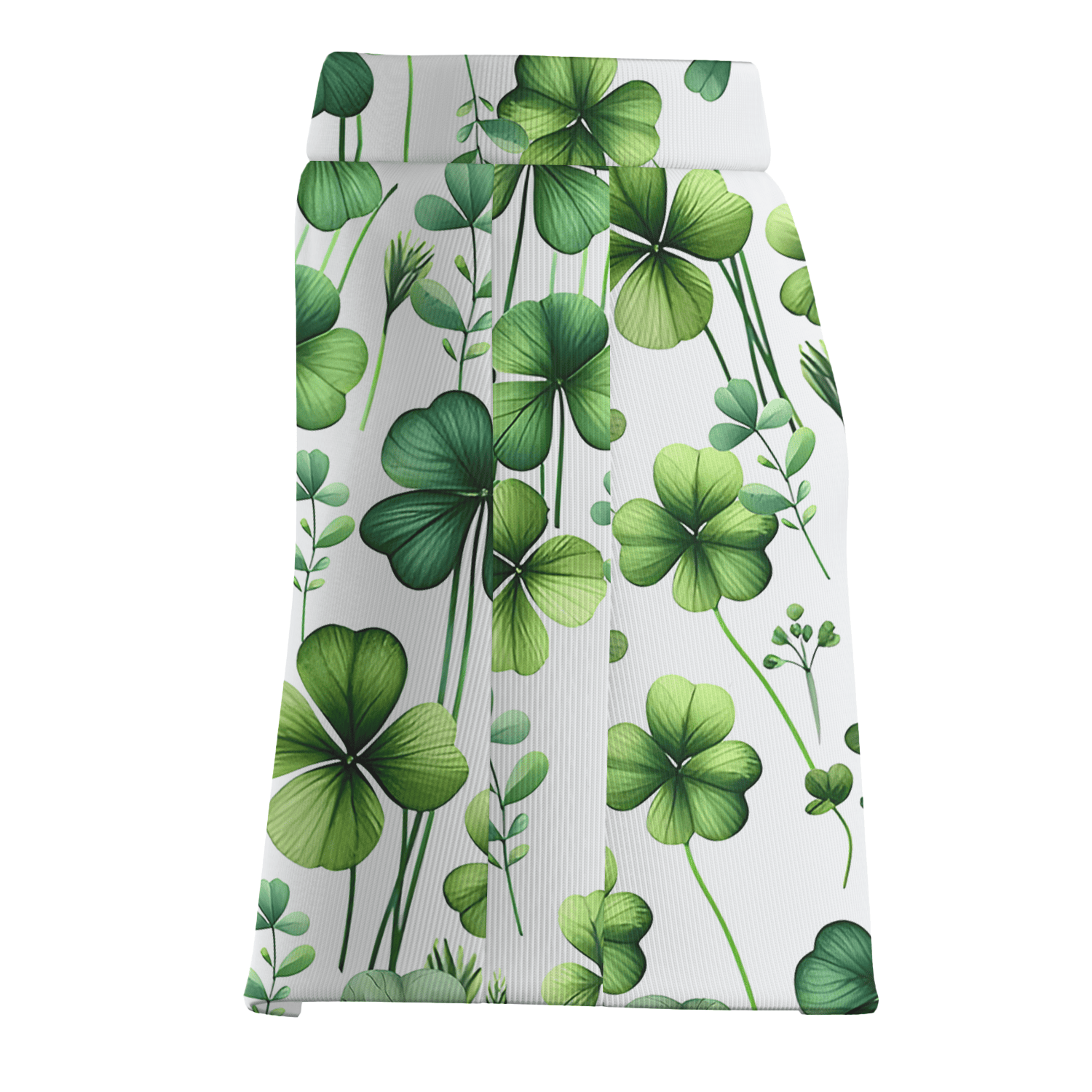 Personalized Women's Lucky Clover Print Golf Skort I7608 additional image 3