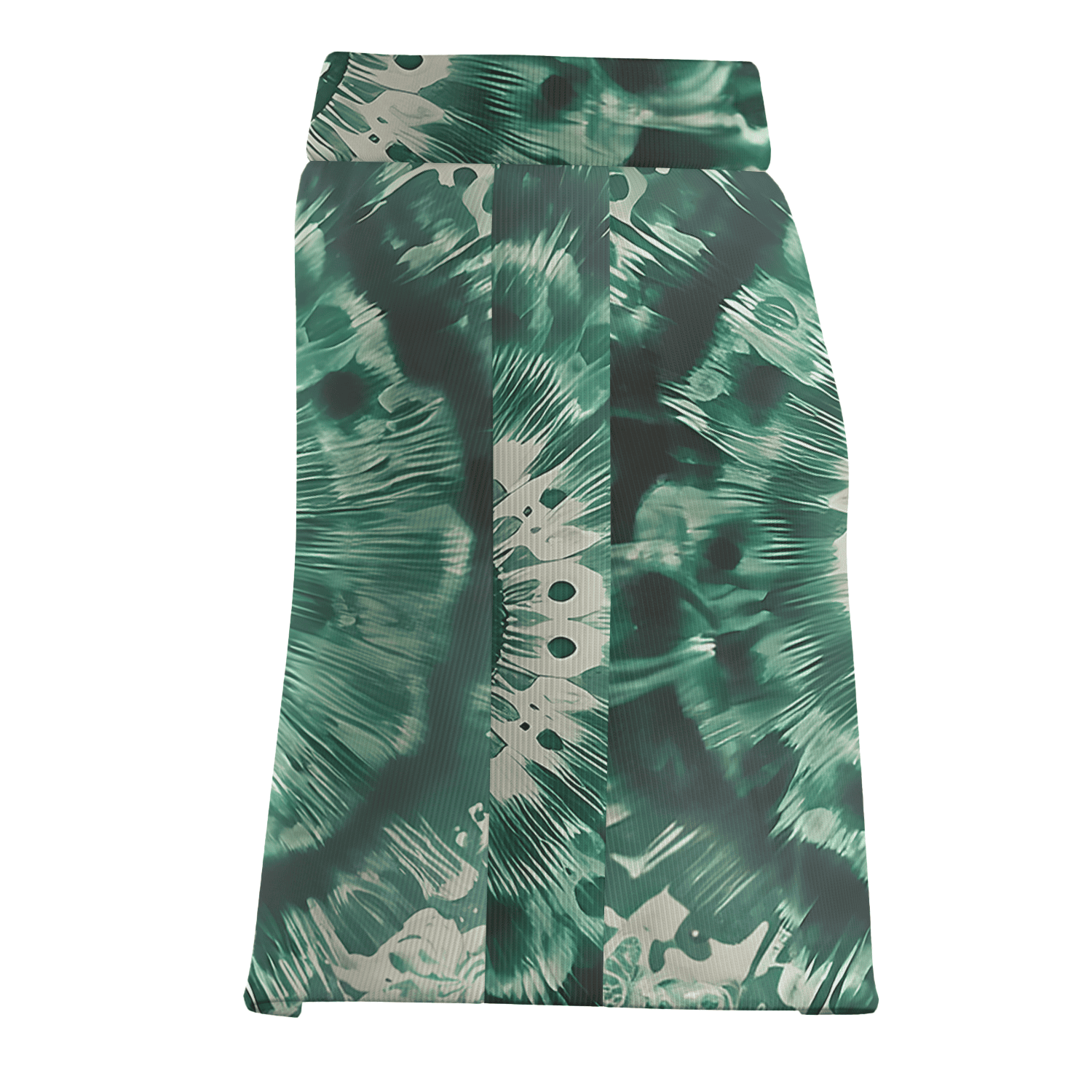 Personalized Green Tie-Dye Mandala Print Women's Athletic Golf Skort Z0589 additional image 3