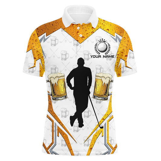 
Men's Custom Golf Polo Shirts - Cool Beer-Themed Golf Shirts, Perfect Golf Gifts for Men
 N8225