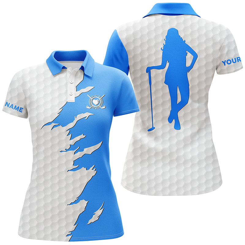 Funny Women's Multi-Color Golf Polo Shirt N4274
