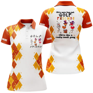 Humorous Halloween Golf Shirt - Custom Design for Close-Knit Golfing Group N3833